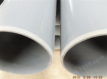 国标UPVC PVC-U 管材建筑用排水管