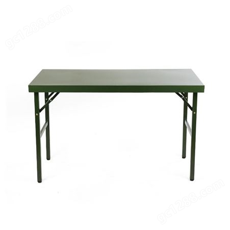 野外折叠桌厂家批发野营钢制折叠餐桌钢制直面折叠指挥桌户外会议桌