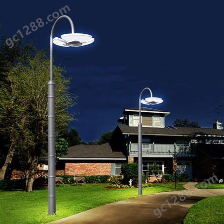 蝴蝶兰LED庭院灯景观停车场投光灯广场灯路灯杆厂家