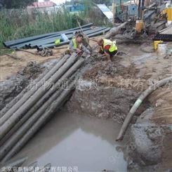 非开挖拉管施工工程造价 京新畅通  非开挖顶管施工