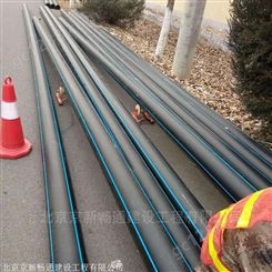 北京马路拉管施工 管线怎么过马路 过路拉管