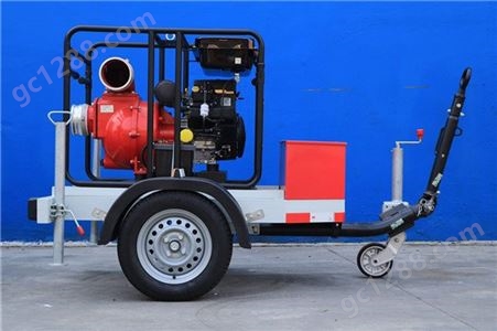 柴油泵 6寸牵引式水泵大流量水泵