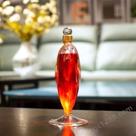 心型玻璃酒瓶    新款玻璃酒瓶   异形醒酒器   玻璃制品有限公司