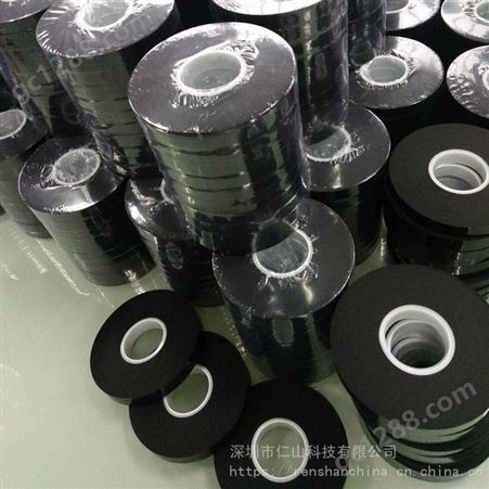 FPC黑色防静电热压硅胶皮0.3mm硅胶带可定制
