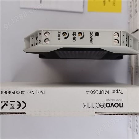德国novotechnik位移信号变送器MUP160-4信号转换器MUP-160-4
