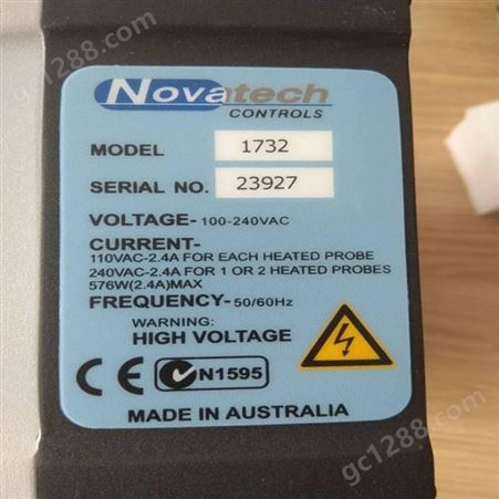 澳大利亚 NOVATECH 氧气检测仪 露点变送器 1732