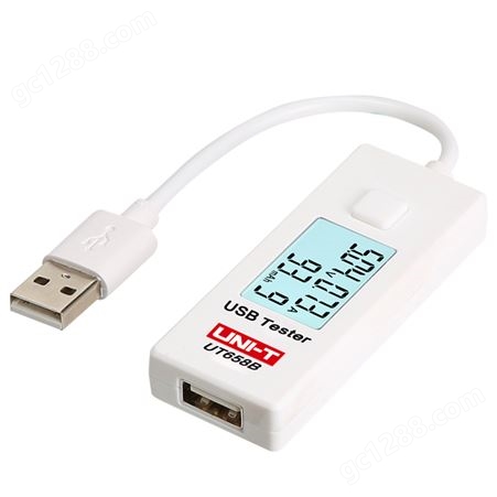 优利德（UNI-T）UT658B USB测试仪充电宝手机平板笔记本电脑USB端口检测仪电压电流充电容量测量