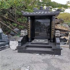 黑色大理石墓碑中国黑墓碑设计花岗岩墓碑厂家