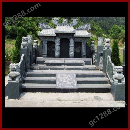 万象石业定做中国黑墓碑 保定黑石材墓碑 花岗岩墓碑