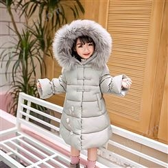 北方冬季童装 介及女童加厚北京羽绒服 短款中长款童装羽绒服