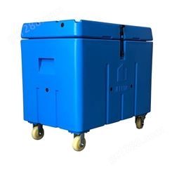 全国干冰保温箱定制批发源头工厂ico300L270公斤干冰颗粒运输周转箱塑料容器