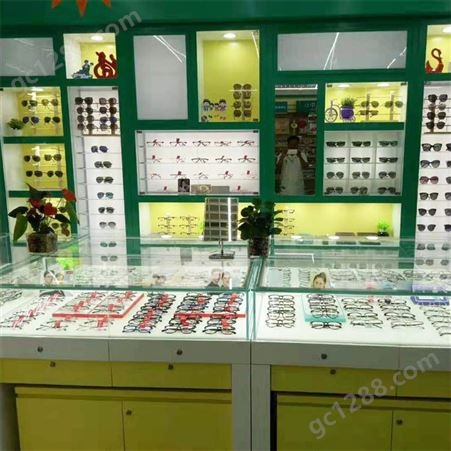 学校眼镜展架 专业设计 商场眼镜店装修 眼镜柜台