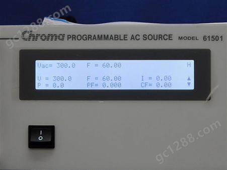 chroma 61501可编程交流电源供应器-可程控大功率电源