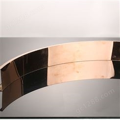 潍坊市 不锈钢弧形门套 304不锈钢装饰弧形线条 金属制品定制厂家