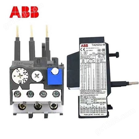 ABB热过载继电器TF65-40/47/53/60/67电热式组合安装全国包邮