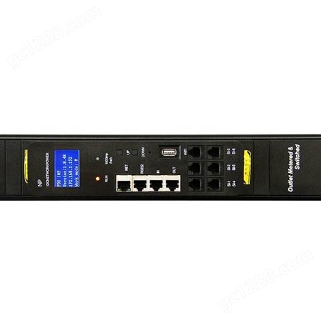 三拓TS.8502智能PDU机柜云插座远程管理独立控制监控报警/远程监控机柜