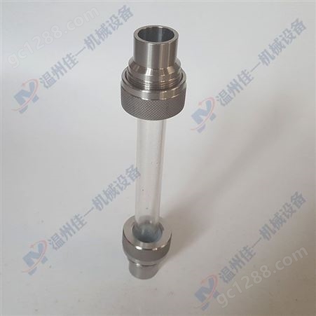 温州佳一生产焊接式直通玻璃管液位计 对焊直通玻璃管水位计厂家