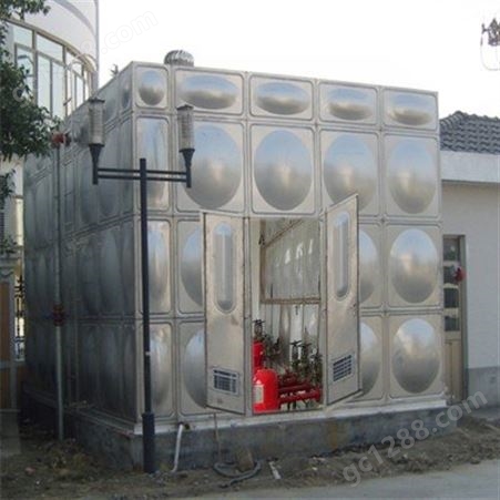 304不锈钢生活水箱 玻璃钢水箱 搪瓷水箱 镀锌板水箱 消防水箱