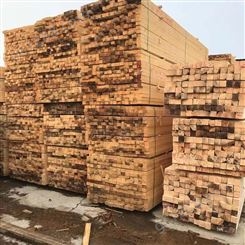 建筑工程木方批发 12x12耐磨辐射松工程木方加工定制 兴裕达建材