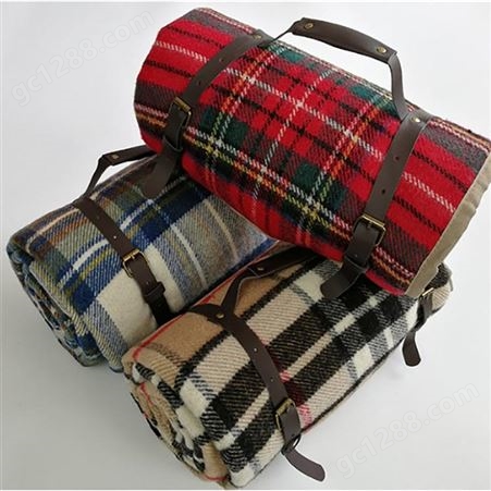 野餐毯 便携式旅行毯 毛毯定制