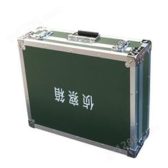 军绿色手提铝箱 侦察设备箱定制 工具箱加工厂 长安三峰