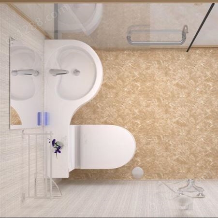 百思沐整体淋浴房 一体卫生间 酒店集成卫浴 成品浴室 BLS1216