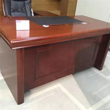 西安办公家具现货实木办公桌椅实木贴皮库存批发