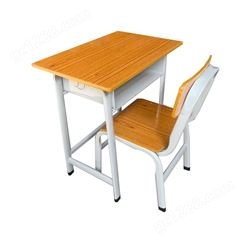南宁学生课桌椅厂家培训辅导教室桌椅 广西学习桌凳