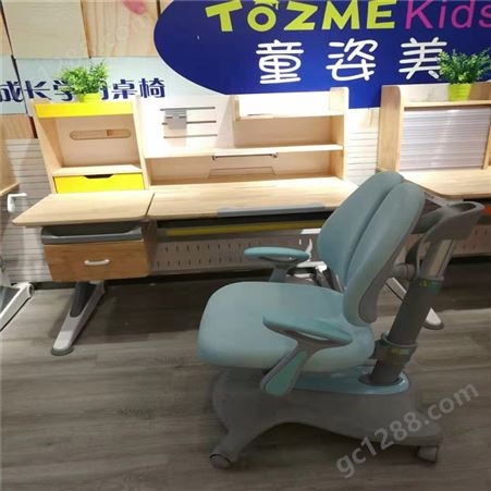 西安1.2米实木儿童学习桌椅 人体功能学家用儿童桌椅 