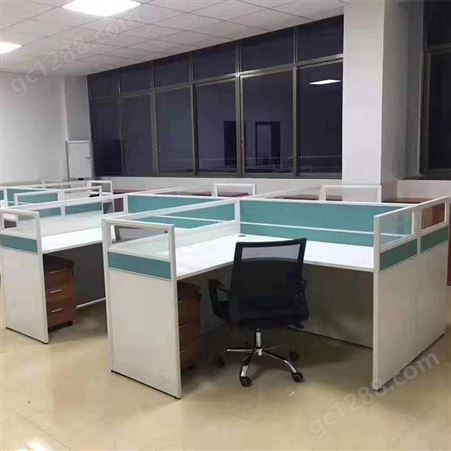 供应现代时尚办公家具组合职员电脑桌办公桌 员工位桌屏风隔断桌