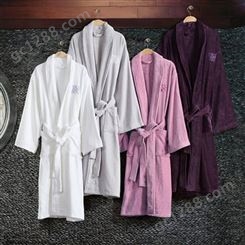 北京通州区宾馆酒店浴巾厂家欧尚维景男女士割绒加厚吸水浴衣