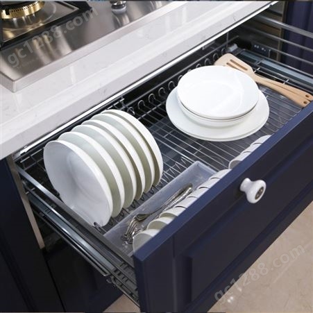 雅赫软装 定制现代简约整体厨柜 经济实用厨房橱柜定做