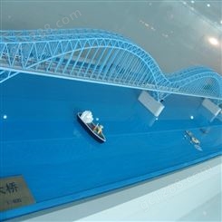 桥梁模型 拉索桥模型 大桥模型