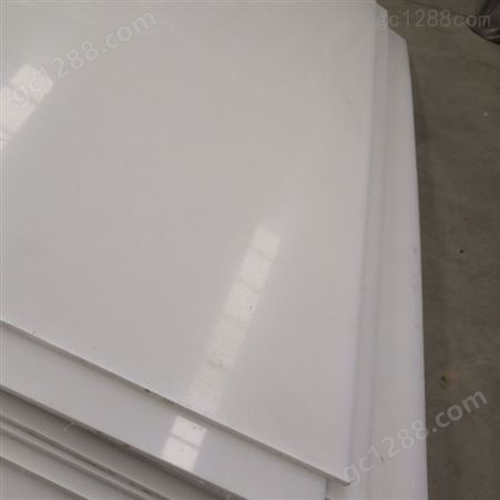 临沂PP板  高分子板耐酸碱耐磨防腐 焊接塑料隔板挡板 白色聚丙烯板材