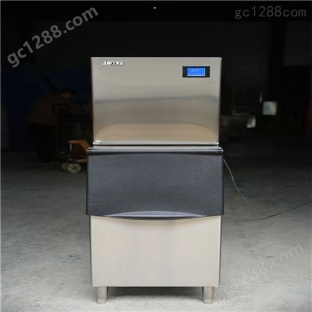 直冷制冰机 商用大型奶茶店酒吧冰块机  方冰制冰机190kg雪花制冰机